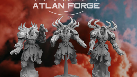 Minoan Aegis Sciritai - Sci-Fi Wargaming Miniatures, 32mm Scale