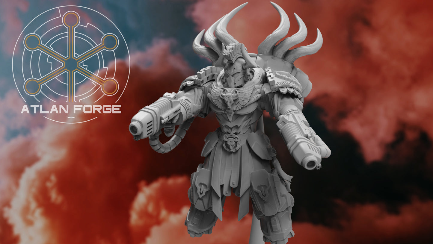 Minoan Aegis Sciritai - Sci-Fi Wargaming Miniatures, 32mm Scale