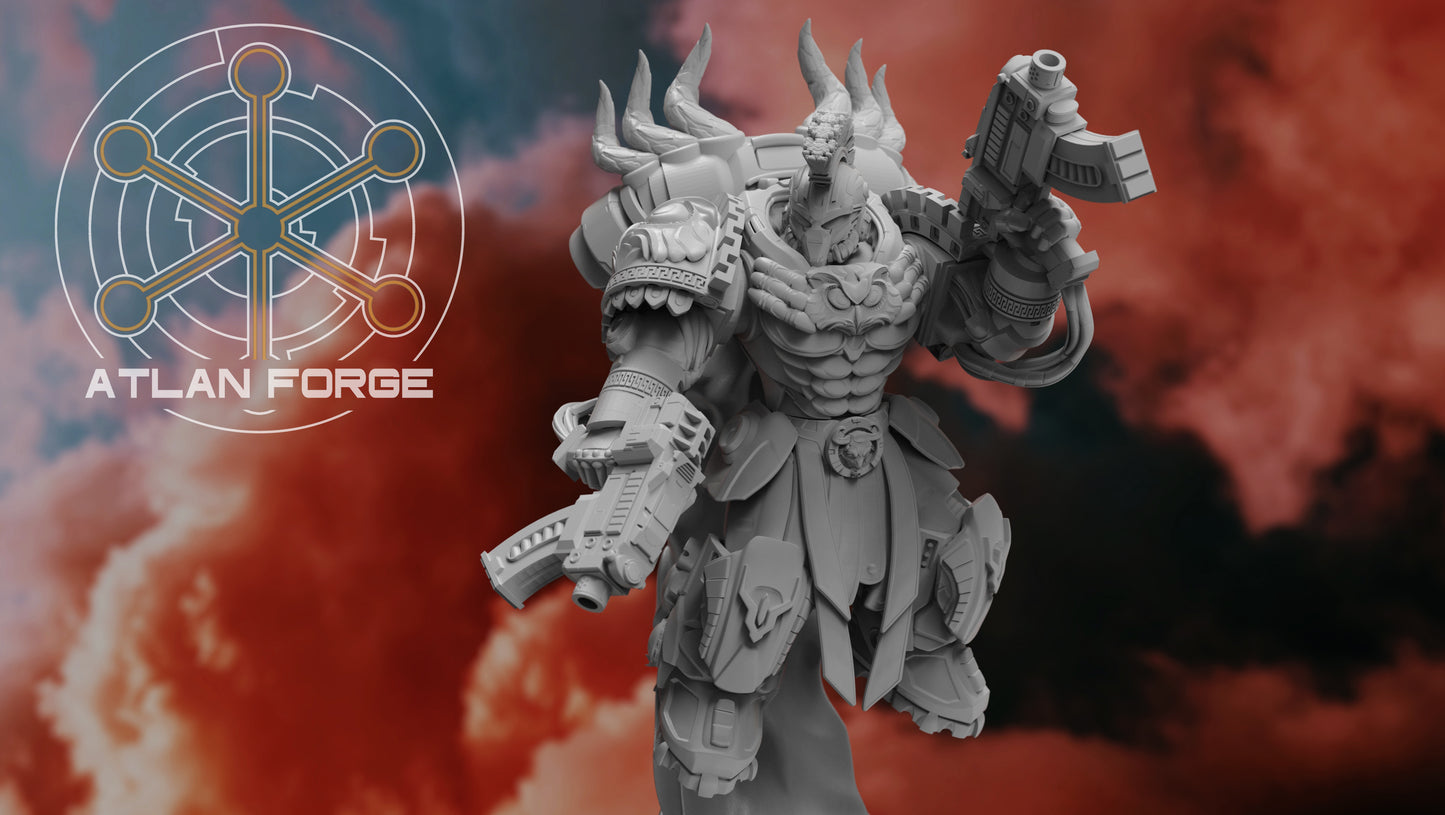 Minoan Aegis Sciritai - Sci-Fi Wargaming Miniatures, 32mm Scale