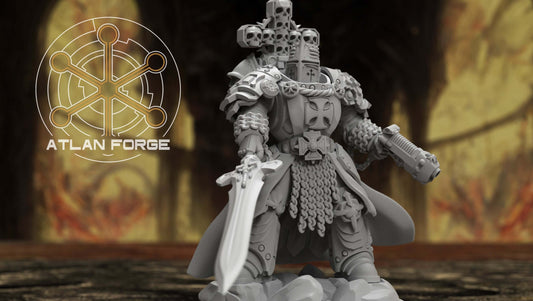 Templar Commander - Sci-Fi Wargaming Miniatures