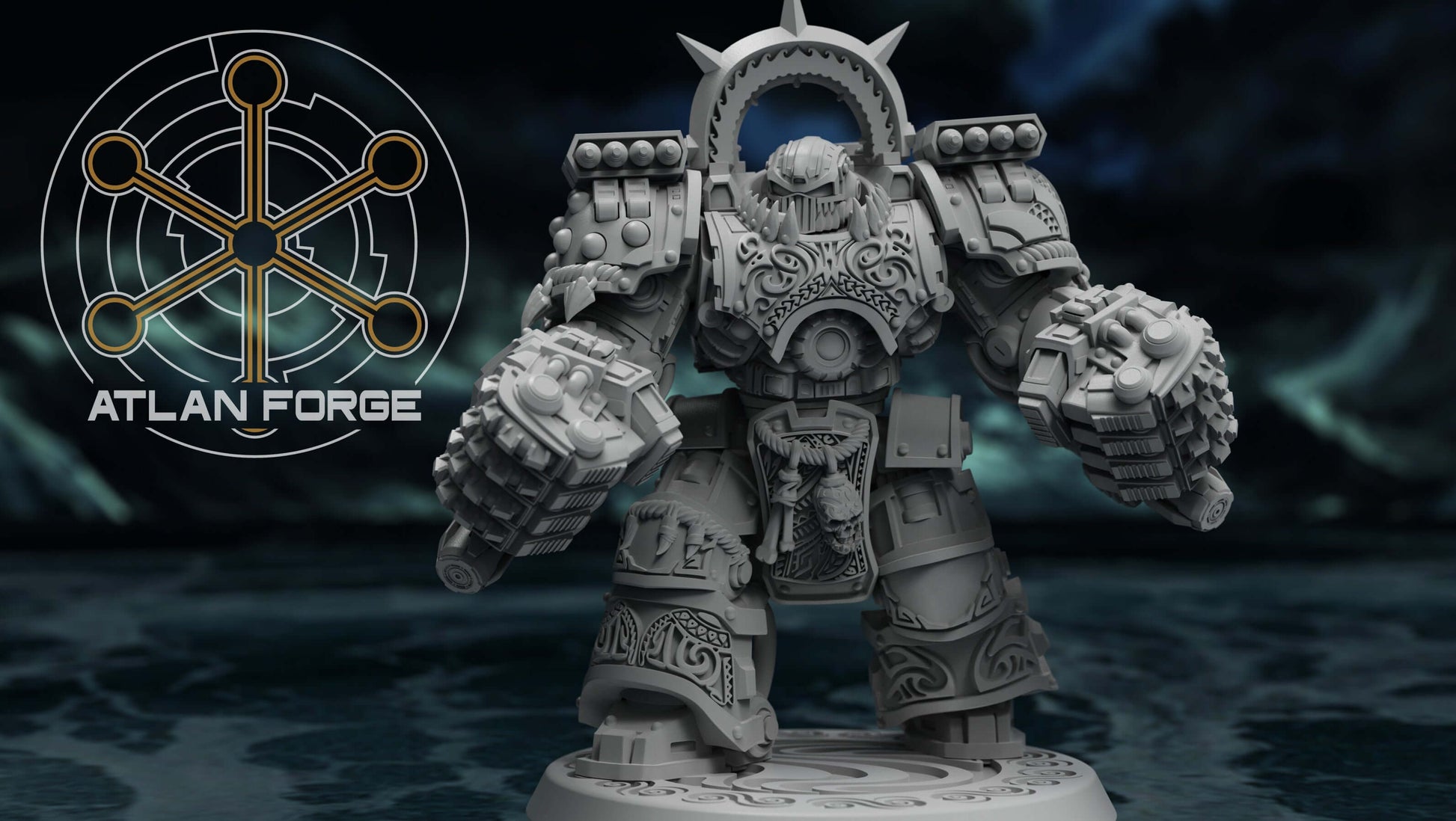 Wai Toa Warhulks heavy armoured assault squad with centurion armour
