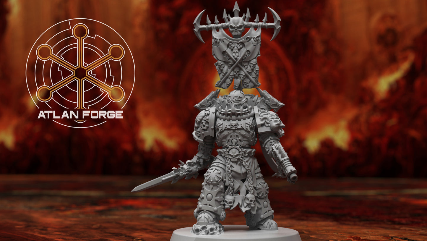 Hades War Banners (20) + Standard Bearer — view 2