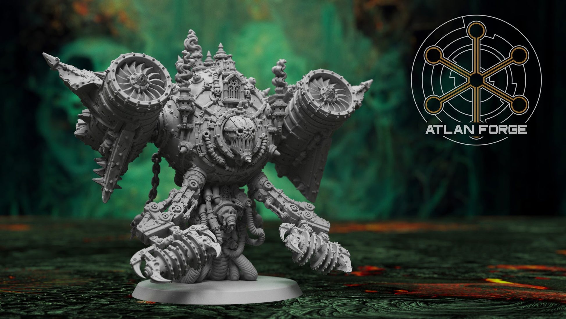 Miasma Corpse Engines - 32mm Resin Miniatures Squad — additional view