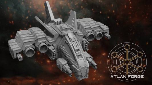 Thunderfury Gunship - Sci-Fi Wargaming Miniature