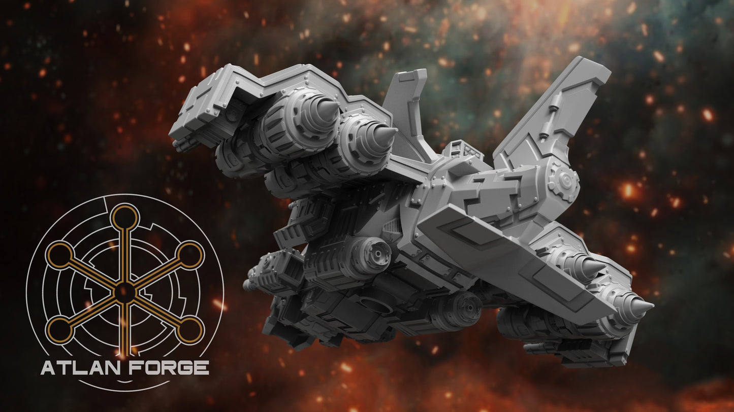 Thunderfury Gunship - Sci-Fi Wargaming Miniature