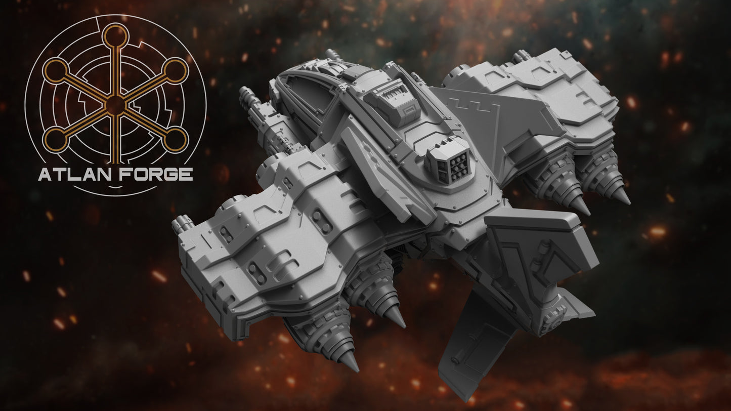 Thunderfury Gunship - Sci-Fi Wargaming Miniature