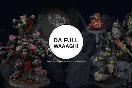 Da Full Waaagh! – Space Orks Complete Army Bundle | OPR Compatible