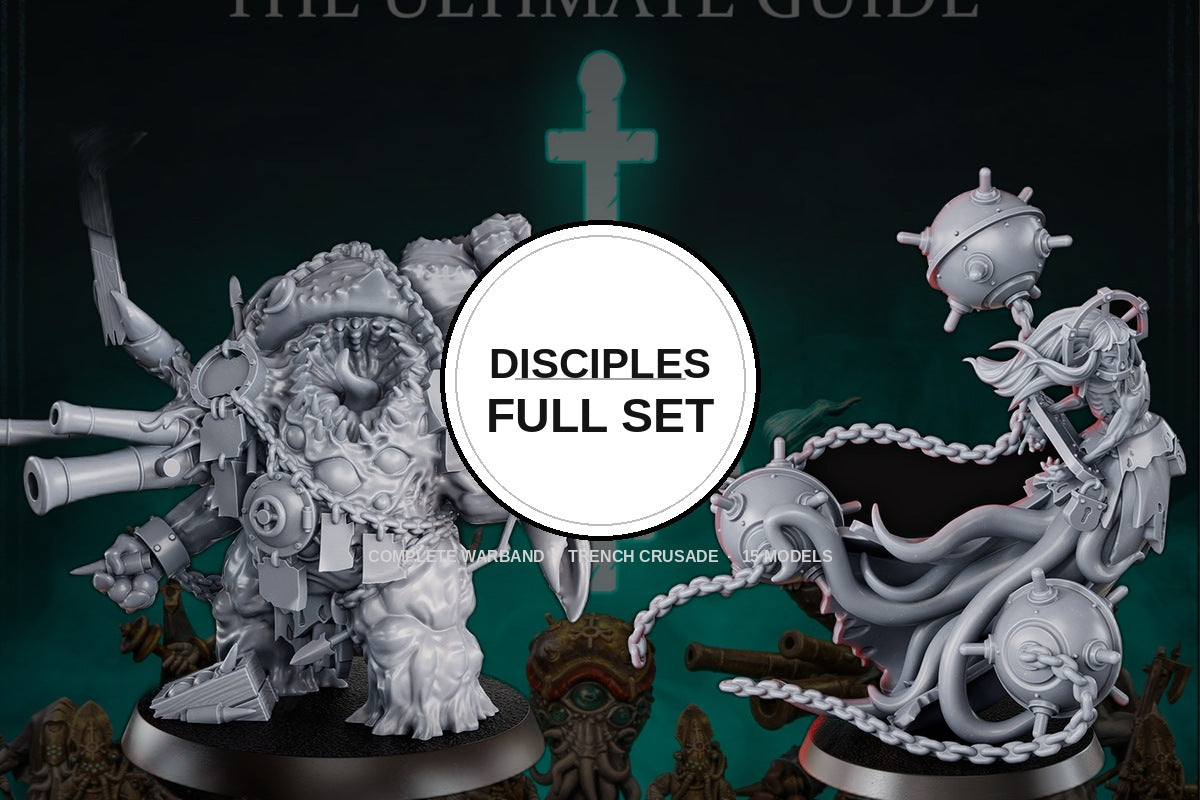 Disciples of Teto Full Set complete warband Trench Crusade 15 resin models