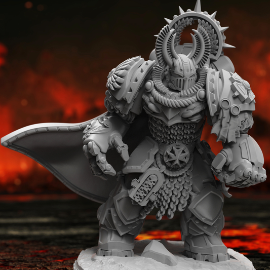 Templar Aegis Captain - Sci-Fi Wargaming Miniatures