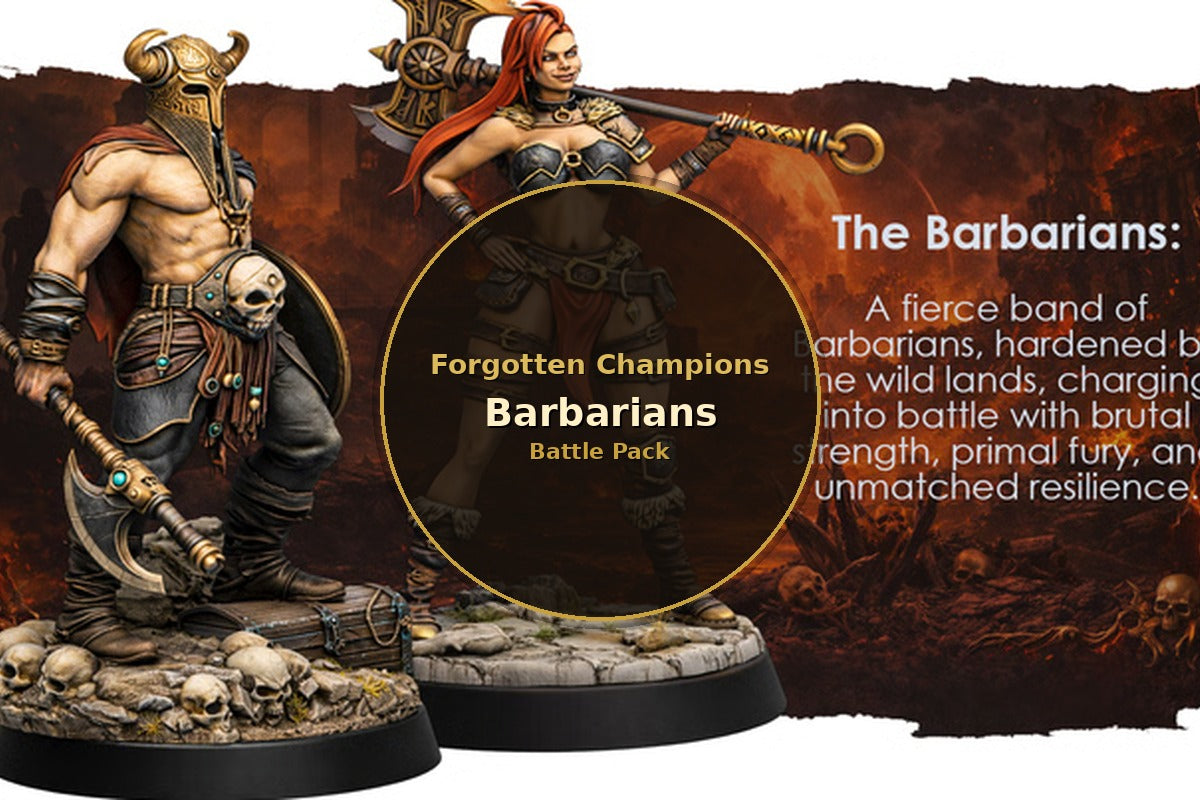 Forgotten Champions: Barbarians Battle Pack