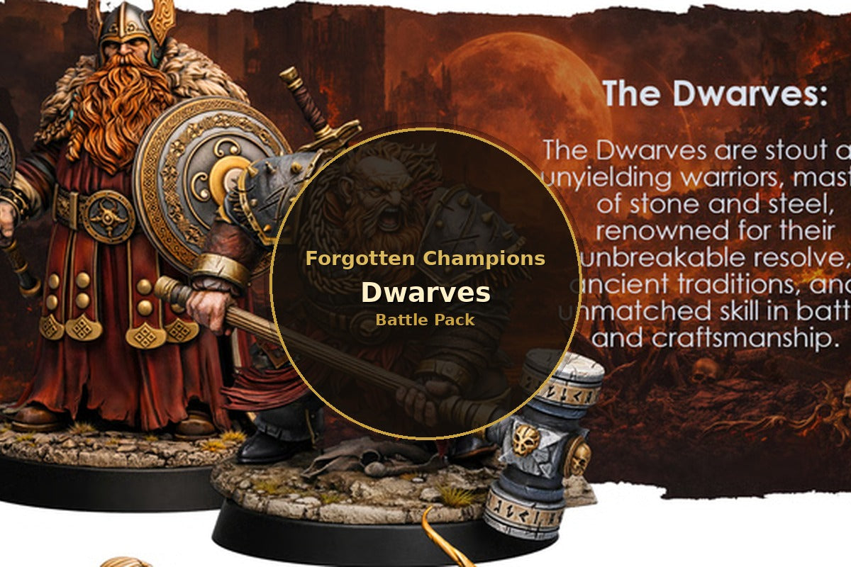 Forgotten Champions: Dwarves Battle Pack