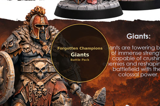 Forgotten Champions: Giants Battle Pack