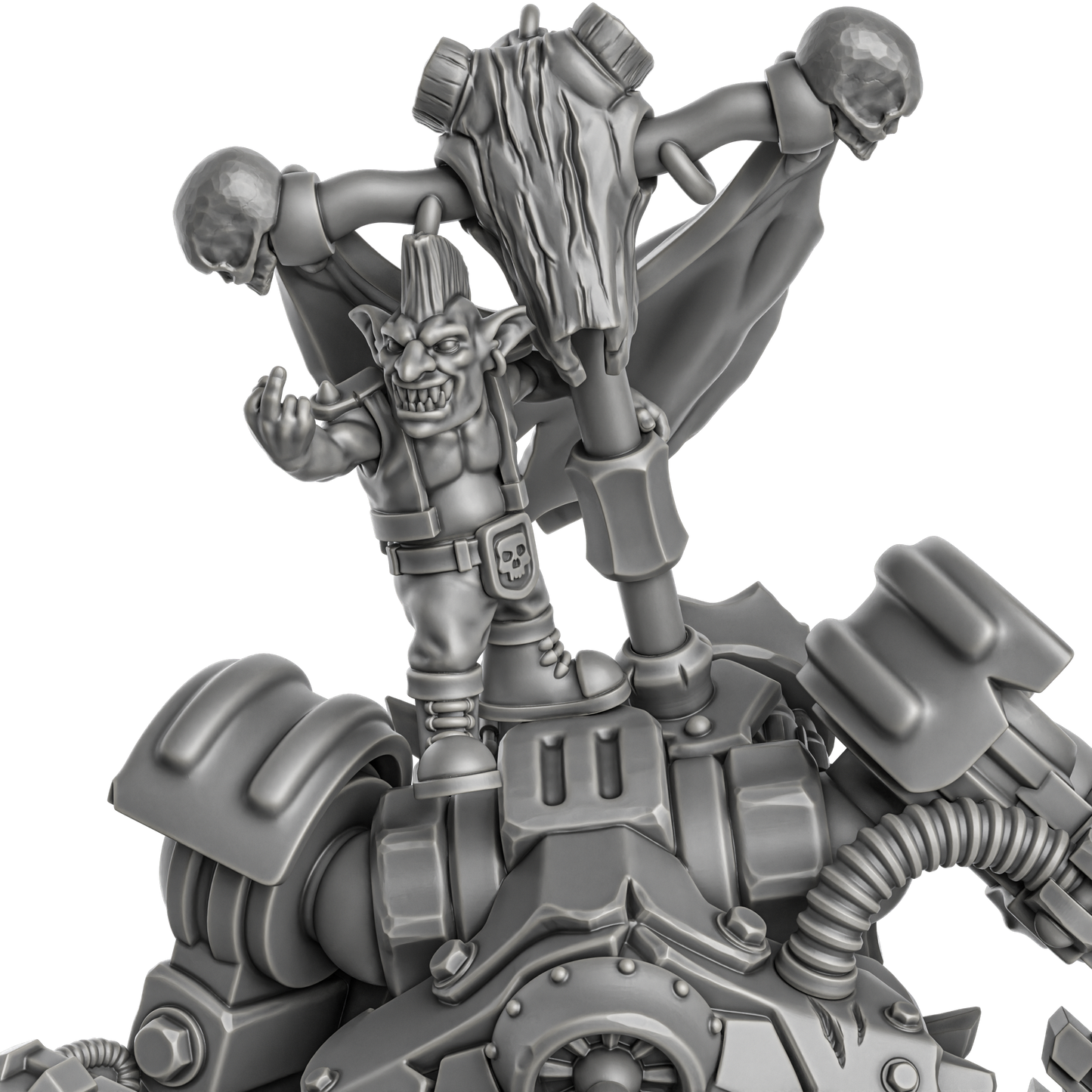 Gharghkool Da Big Wrecka - by DakkaDakka, Sci-Fi Wargaming Miniatures, 32mm Scale