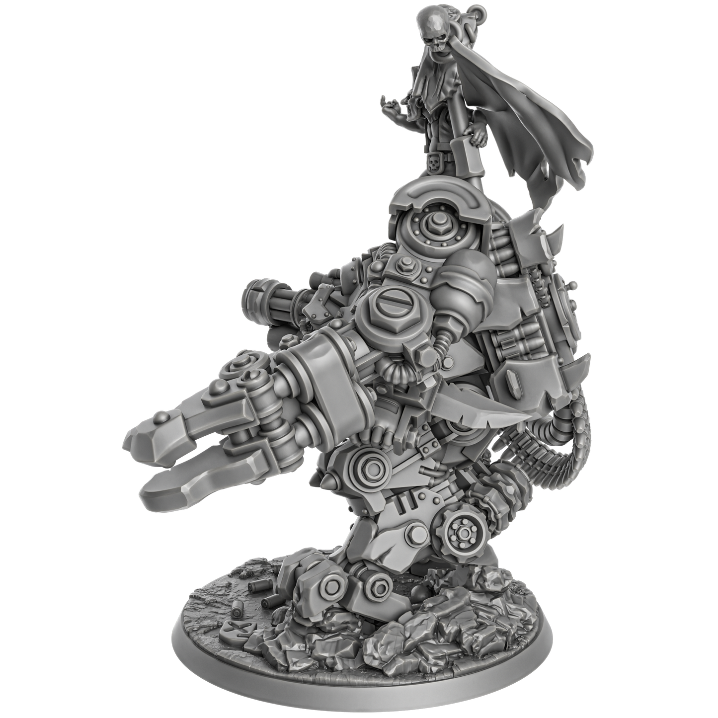 Gharghkool Da Big Wrecka - by DakkaDakka, Sci-Fi Wargaming Miniatures, 32mm Scale