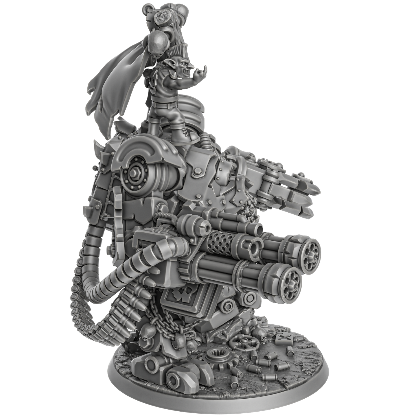 Gharghkool Da Big Wrecka - by DakkaDakka,  Sci-Fi Wargaming Miniatures, 32mm Scale