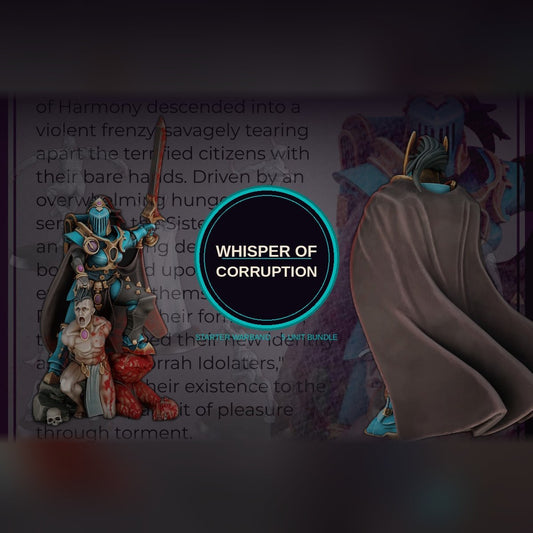 Gomorrah Idolaters Starter Bundle, 5 model resin warband