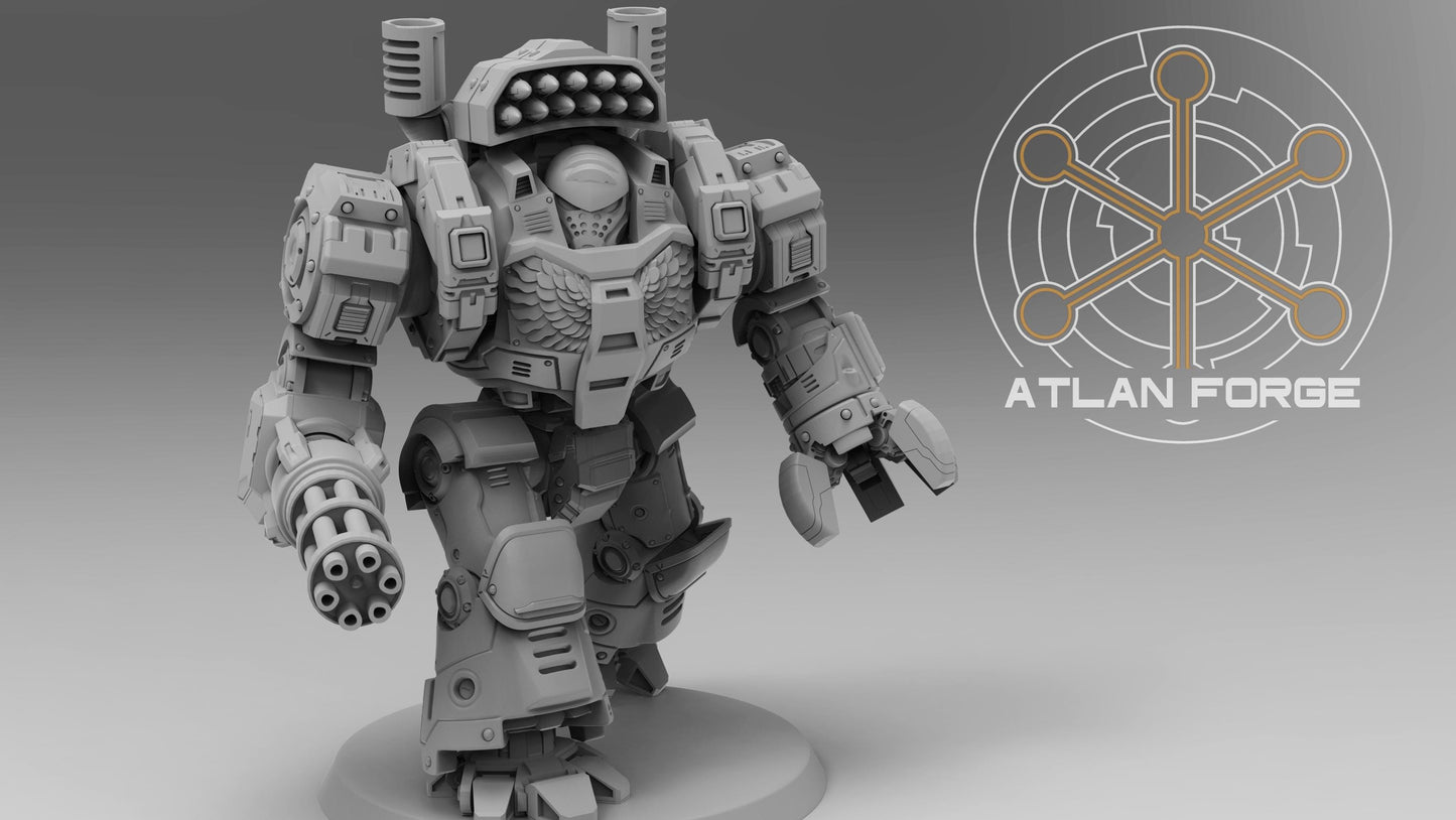 Dreadnought - Velox Class: Imperial, Chaos or Standard - Atlan Forge, Sci Fi Tabletop Wargaming proxy miniatures, 32mm Scale