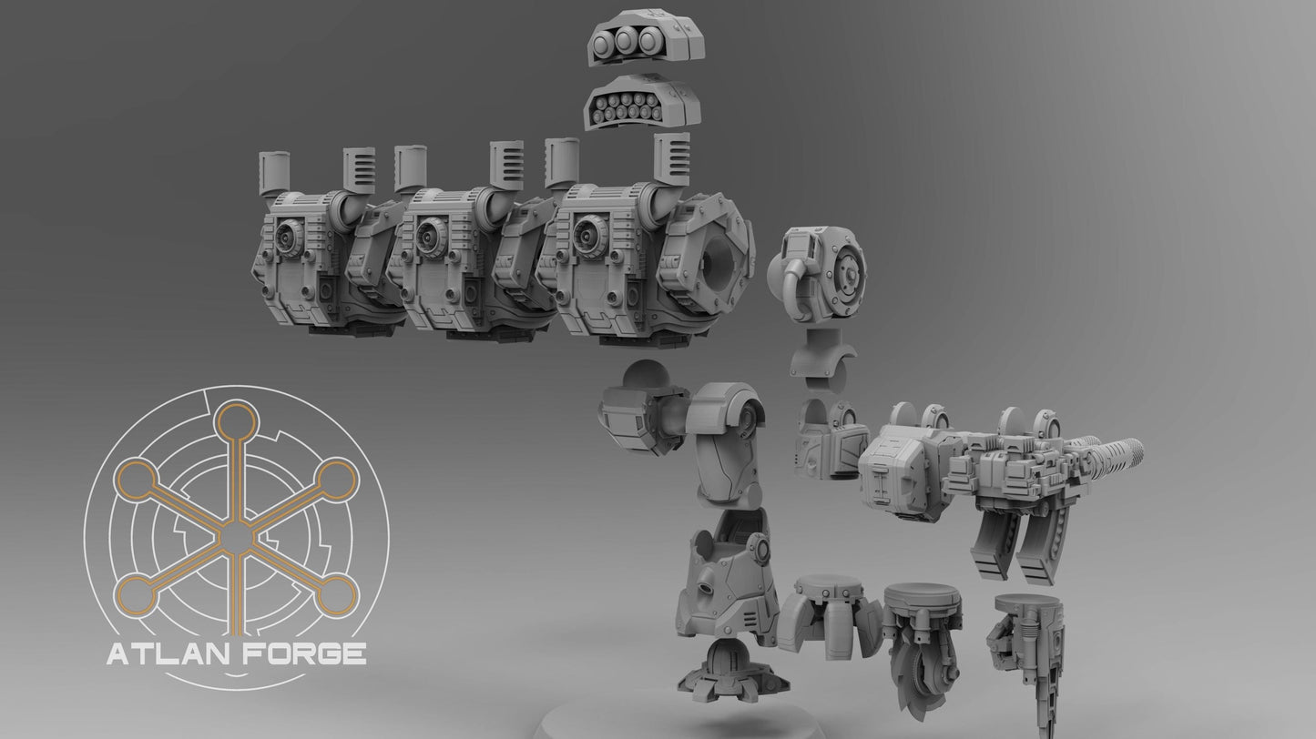 Dreadnought - Velox Class: Imperial, Chaos or Standard - Atlan Forge, Sci Fi Tabletop Wargaming proxy miniatures, 32mm Scale