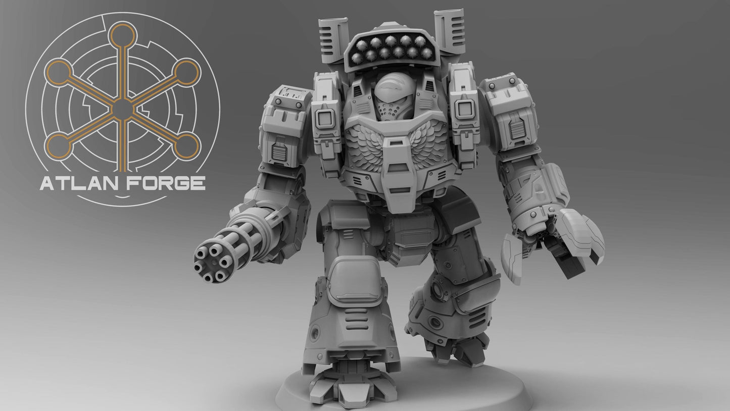 Dreadnought - Velox Class: Imperial, Chaos or Standard - Atlan Forge, Sci Fi Tabletop Wargaming proxy miniatures, 32mm Scale