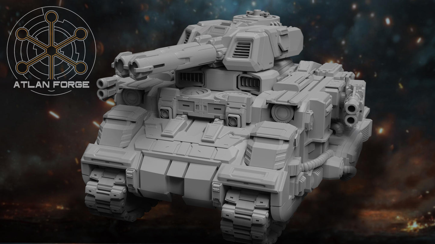 Arctodus Tank - Atlan Forge, Sci Fi Tabletop Wargaming proxy vehicle, 32mm Scale