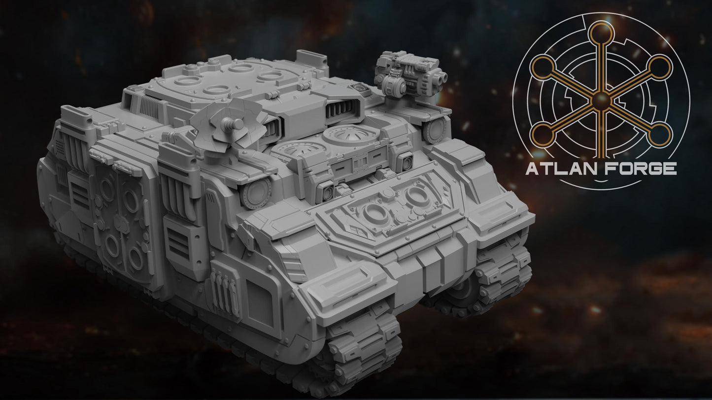 Arctodus Missile Vehicle - Atlan Forge, Sci Fi Tabletop Wargaming proxy vehicle, 32mm Scale