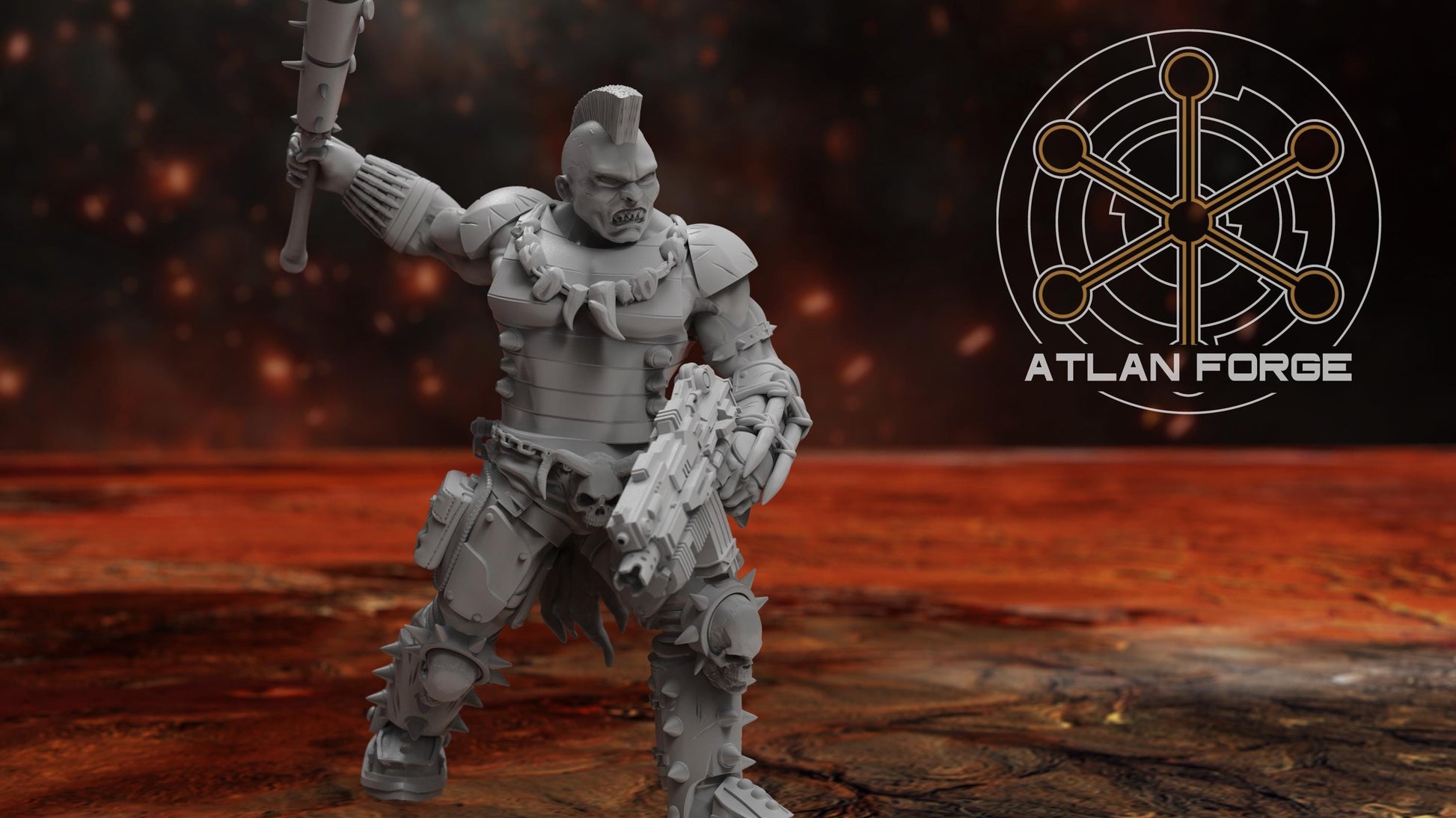 Hades Cultists - Atlan Forge, Sci Fi Tabletop Wargaming proxy miniatures, 32mm Scale