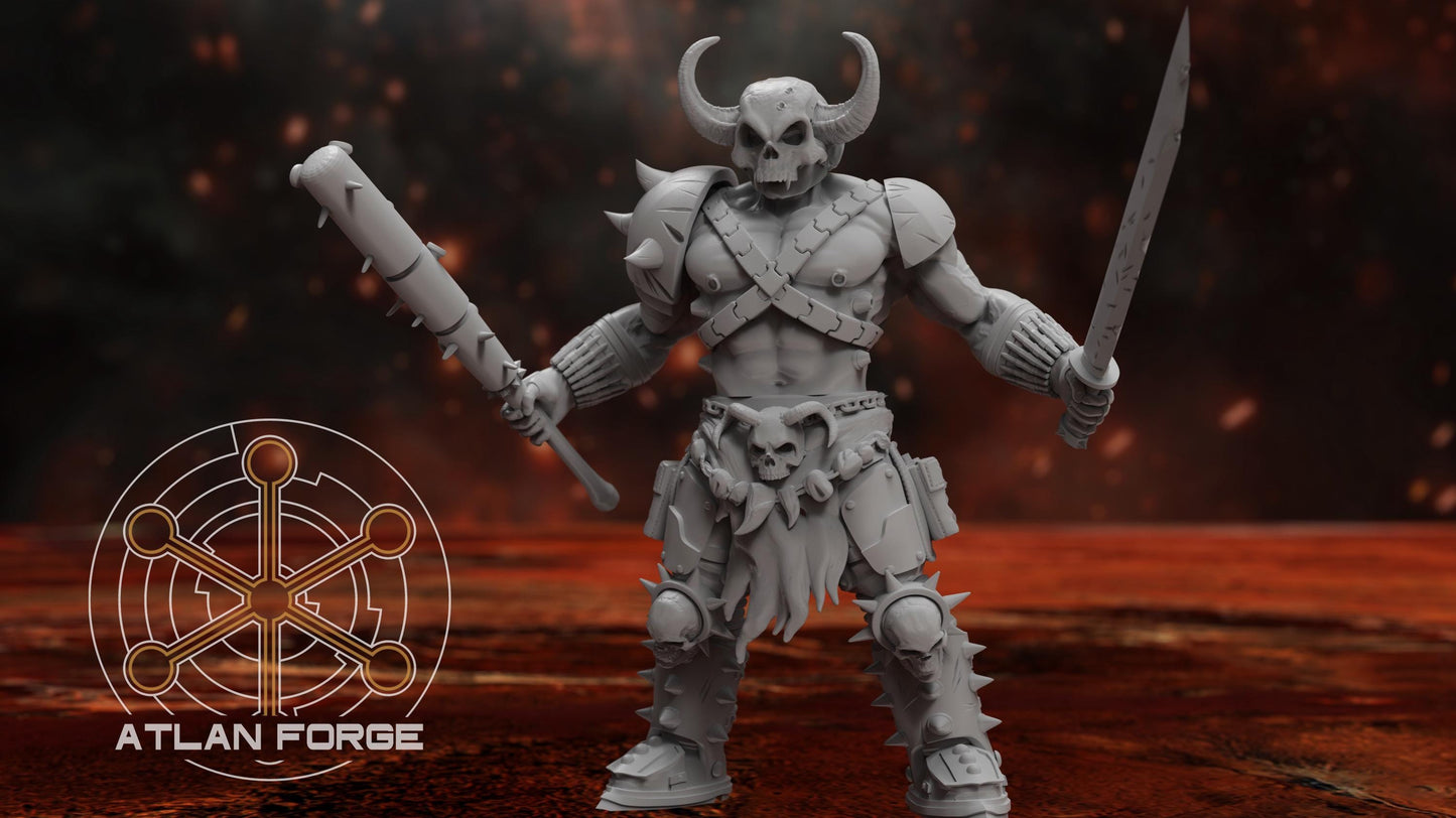 Hades Cultists - Atlan Forge, Sci Fi Tabletop Wargaming proxy miniatures, 32mm Scale