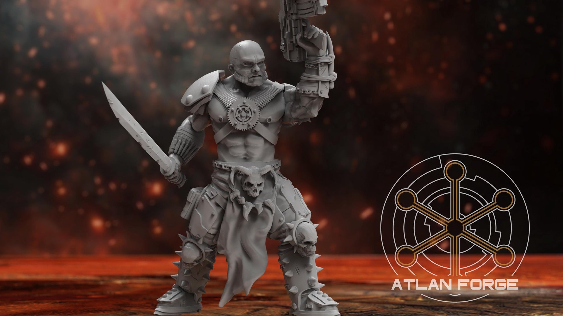 Hades Cultists - Atlan Forge, Sci Fi Tabletop Wargaming proxy miniatures, 32mm Scale