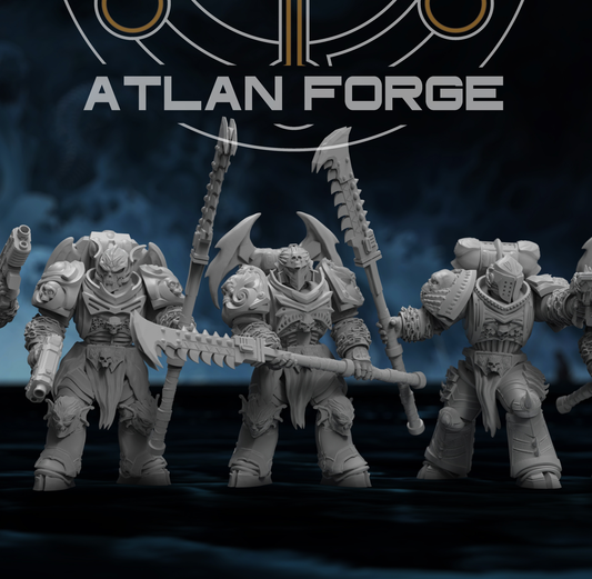 Nekramoroi Exsanguinators - 32mm Resin Miniatures