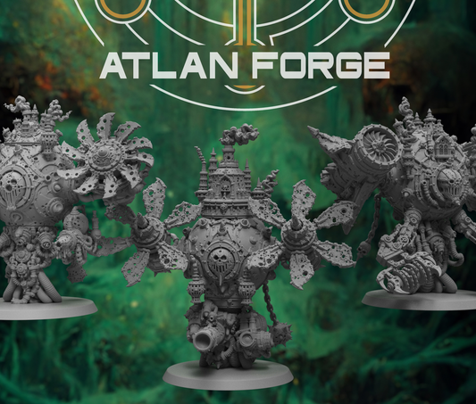 Miasma Corpse Engines - 32mm Resin Miniatures Squad