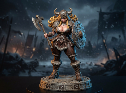 Odin Daughter 7 - Norse Resin Miniature