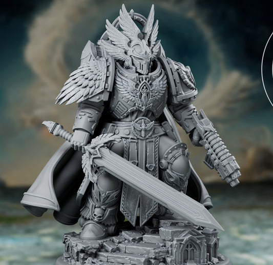 Angelic High Commander - 32mm Resin Miniature