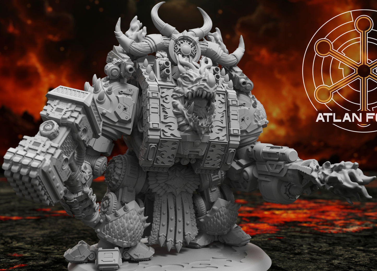 Dragon Dreadnought - Centrepiece Miniature