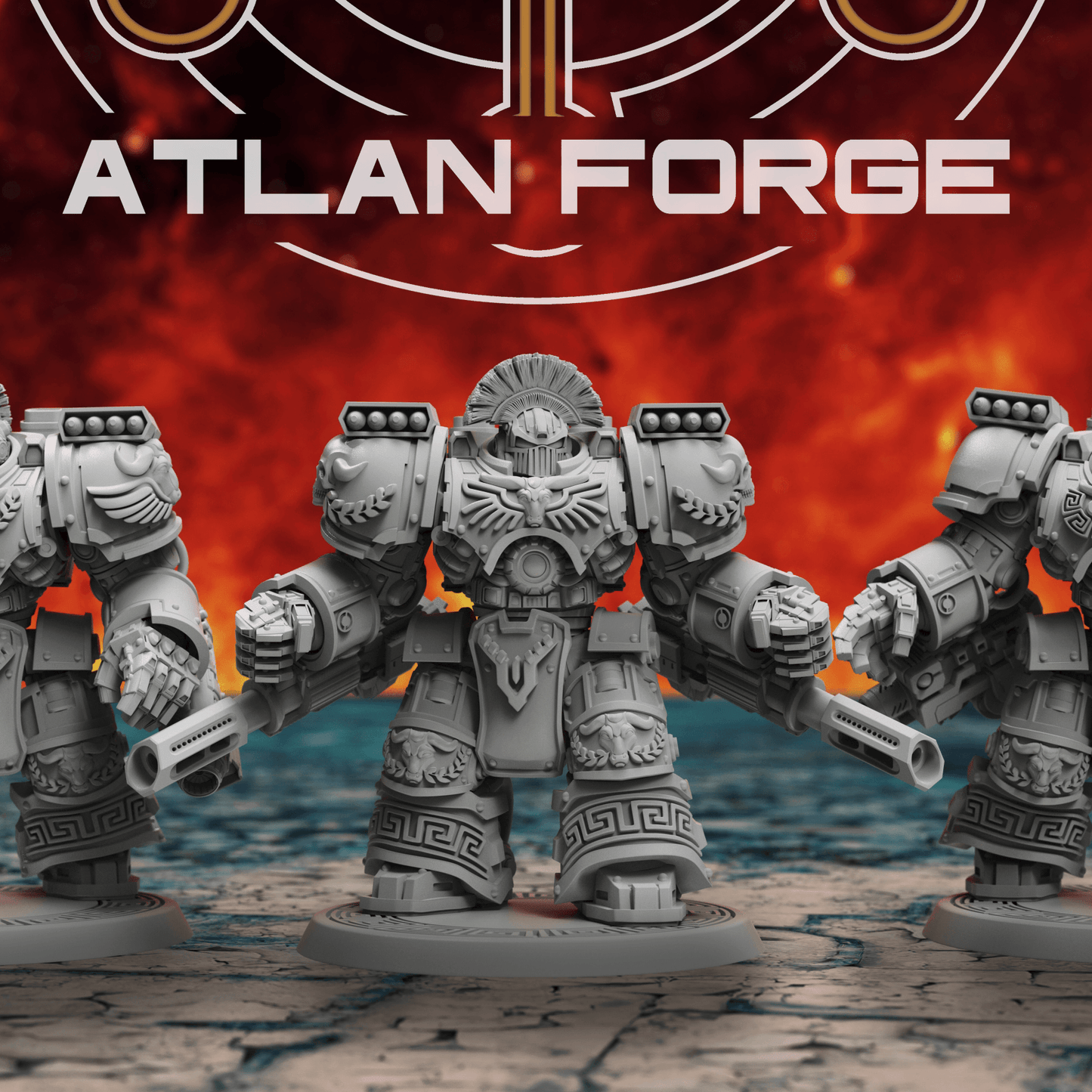 Minoan Warhulks - Heavy Seige Warriors