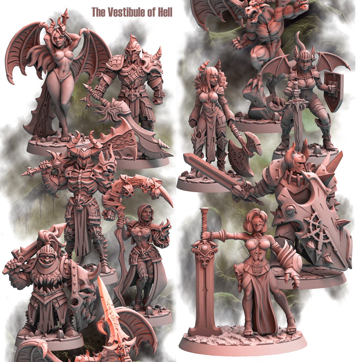 Vestibule of Hell - Fantasy RPG Miniatures, 32mm Scale