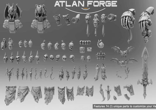 Vampire Knights Accessories - 32mm Resin Miniature Parts