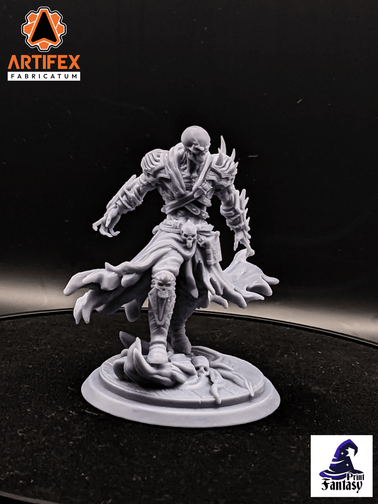 Azazel Demon from Print Fantasy, Figurine 80mm, Fantasy RPG Dungeons And Dragons, Pathfinder proxy