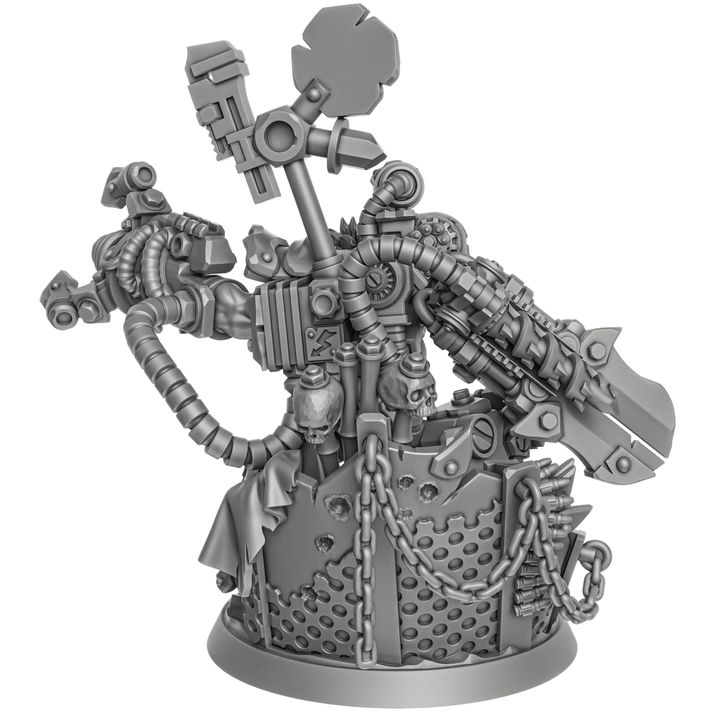  Nikk da Tek Ork- by DakkaDakka, Sci-Fi Wargaming Miniatures, 32mm Scale