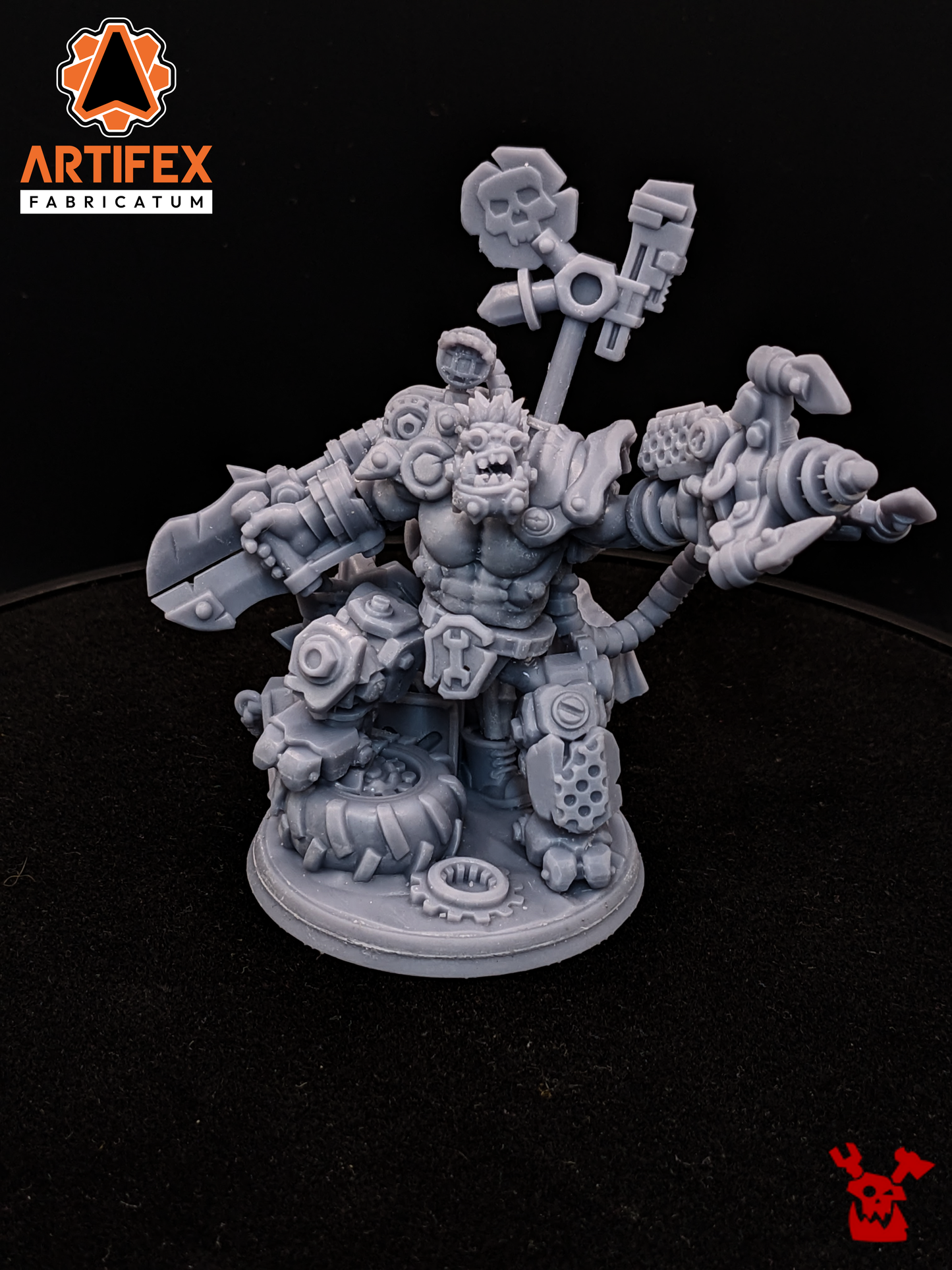  Nikk da Tek Ork- by DakkaDakka, Sci-Fi Wargaming Miniatures, 32mm Scale