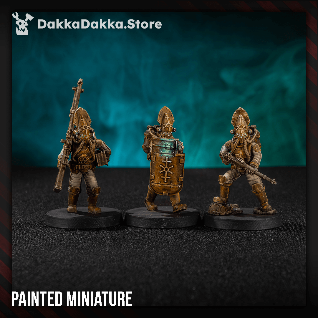 Trench Crusade Style Tet'o Kr'lieh Idolators Squad 10 resin miniatures