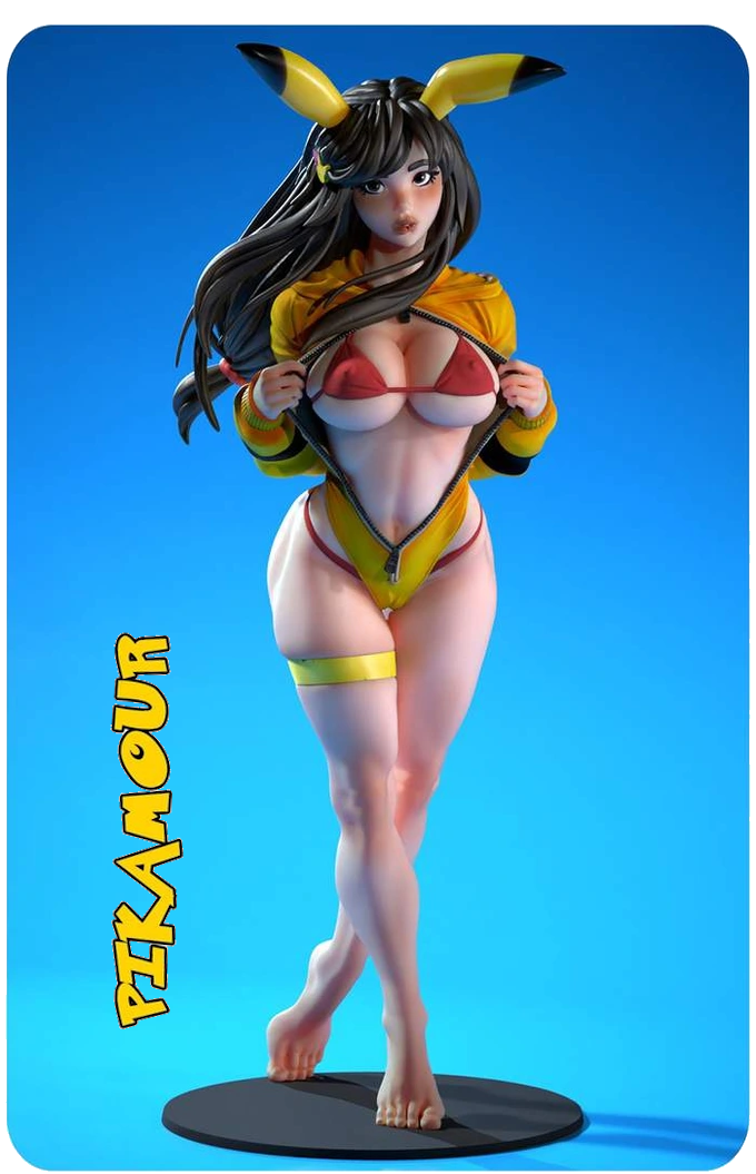 Pikamour - Waifumon,  Pin Up Figurine, 1/6 Scale Collectable