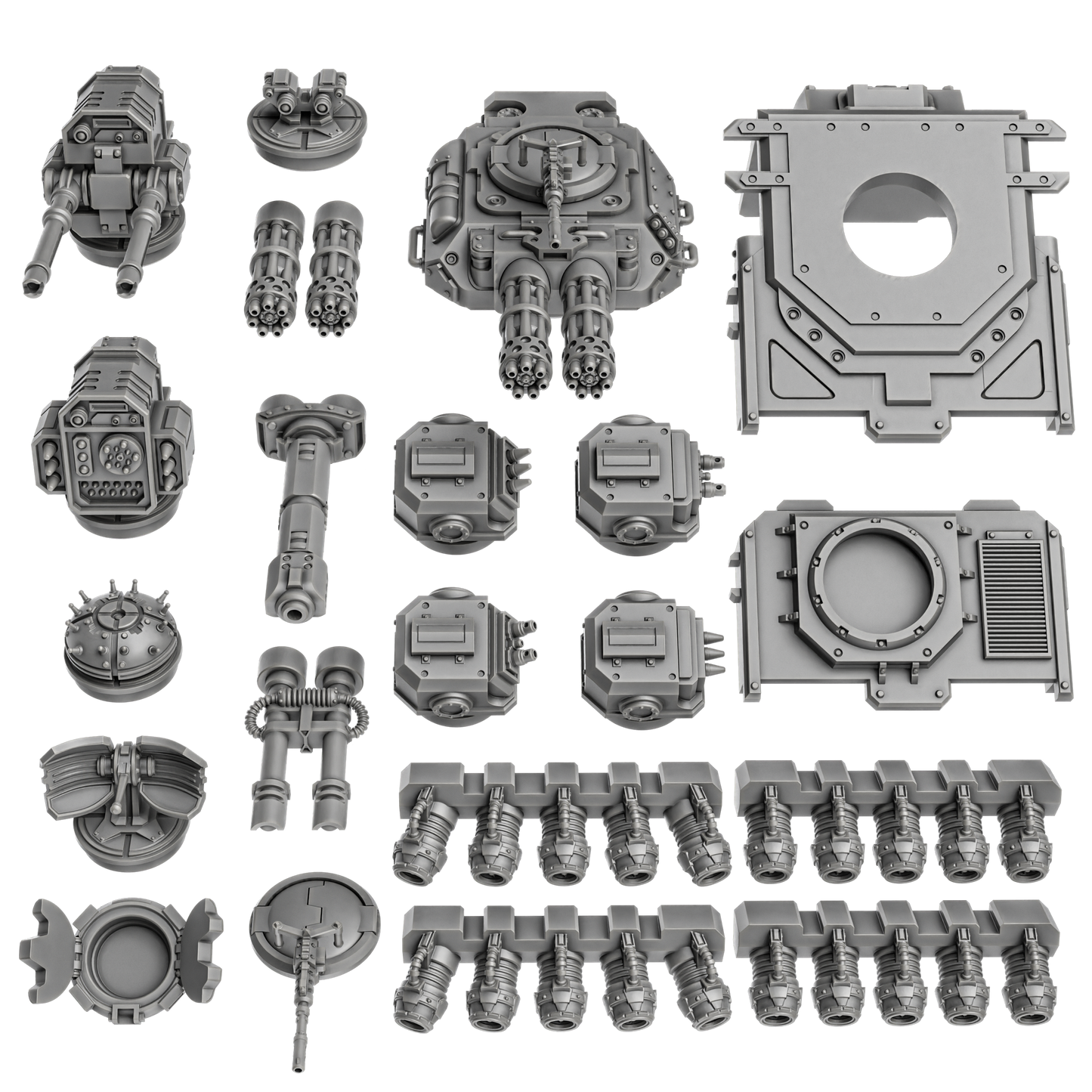 Sci-fi hover tank APC for tabletop wargaming