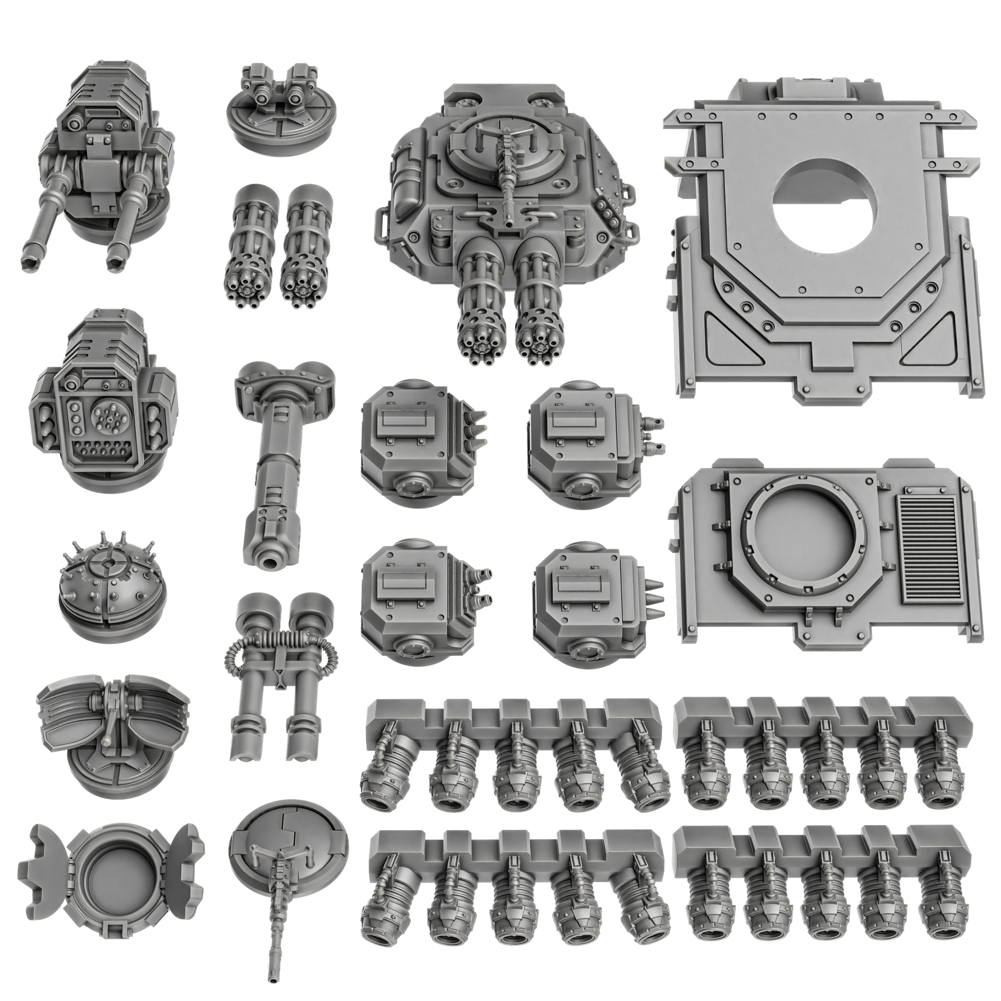 Sci-fi hover tank APC for tabletop wargaming