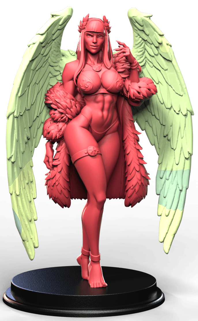 Fantasy Pin Up - Aurelyss Solwing 75mm Figurine
