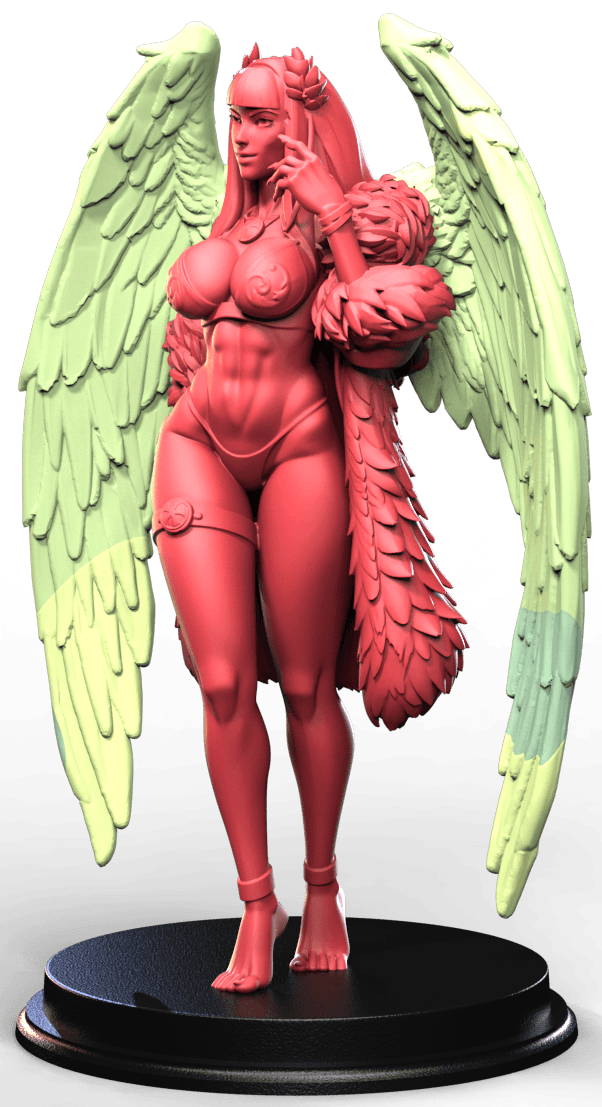 Fantasy Pin Up - Aurelyss Solwing 75mm Figurine