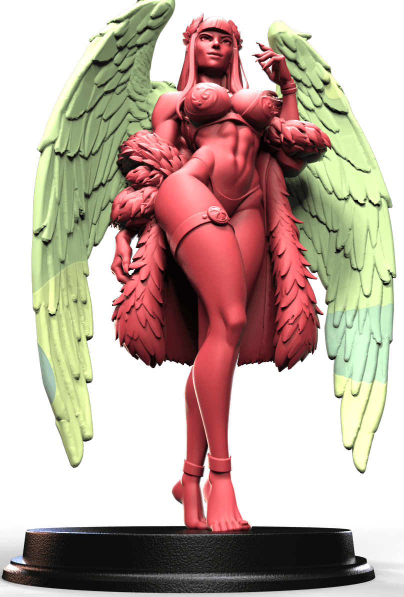 Fantasy Pin Up - Aurelyss Solwing 75mm Figurine