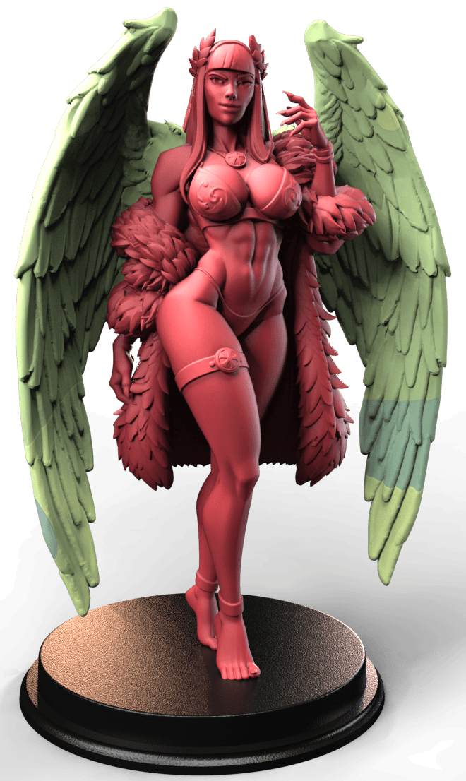 Fantasy Pin Up - Aurelyss Solwing 75mm Figurine