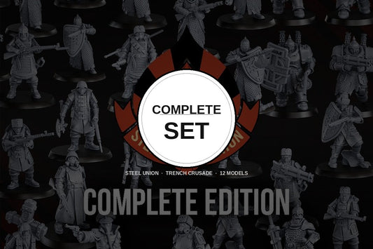 Steel Union Complete Set Trench Crusade battle pack 12 resin models
