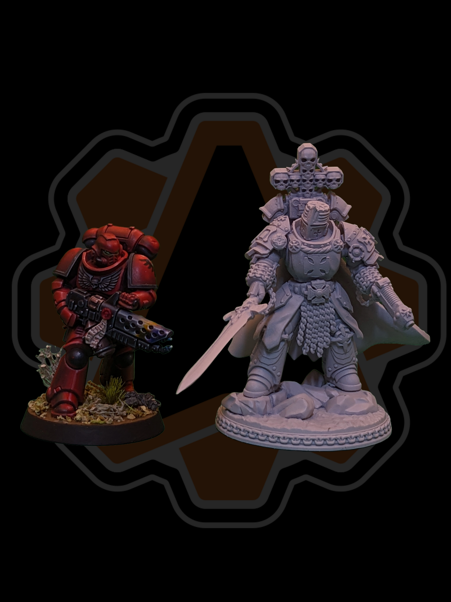 Templar Commander - Sci-Fi Wargaming Miniatures