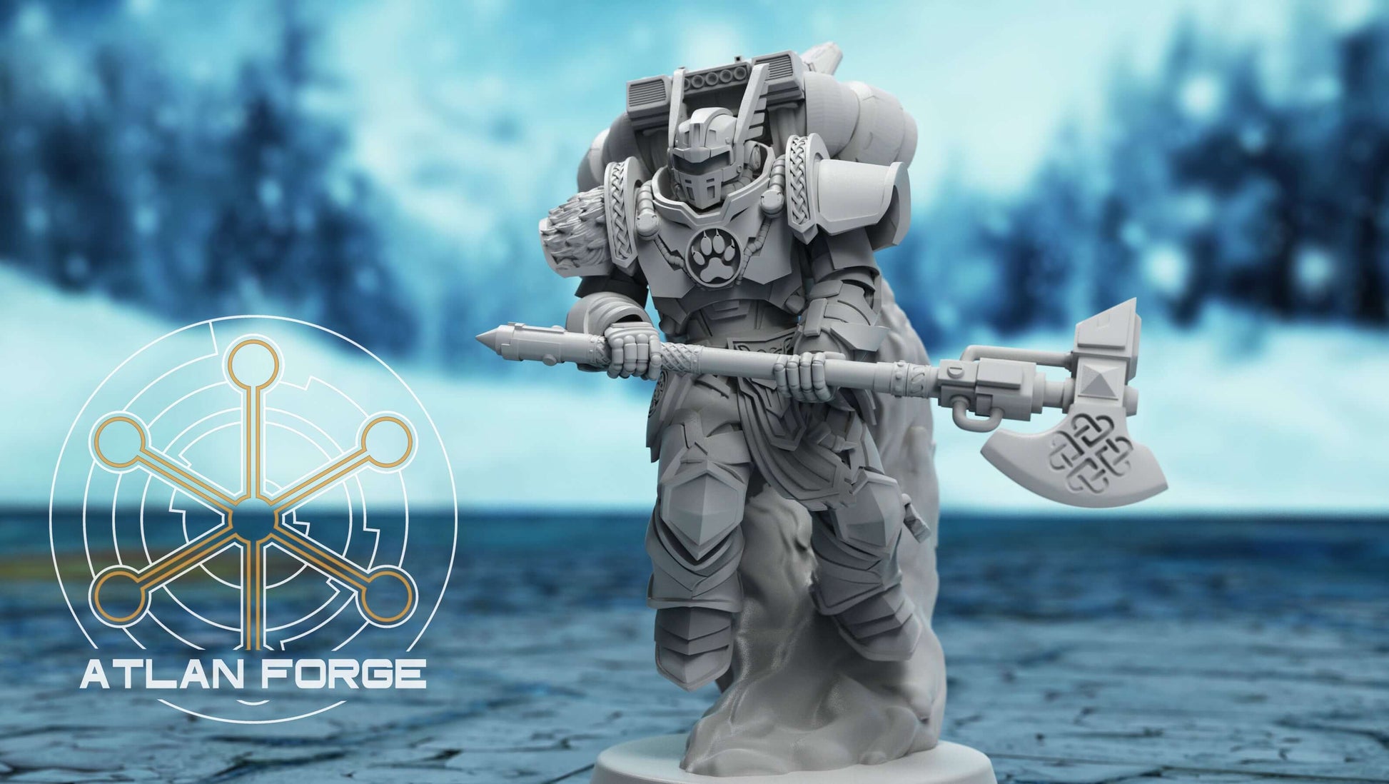 Asgardian Skybreakers jetpack assault warriors with axes and hammers